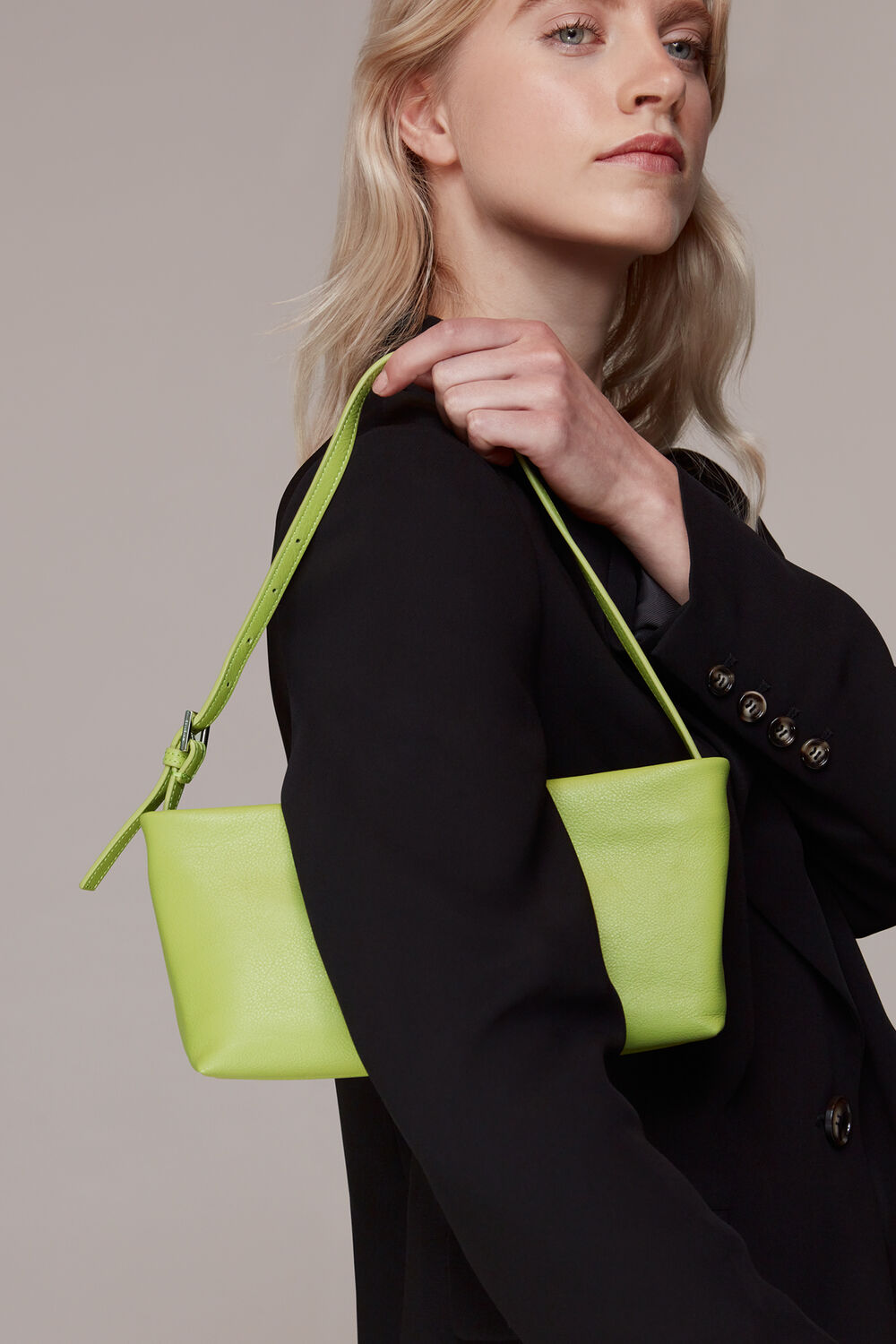Sorbie Buckle Strap Clutch